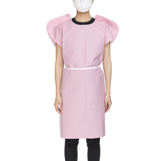 McKesson Exam Gown, Large, Mauve