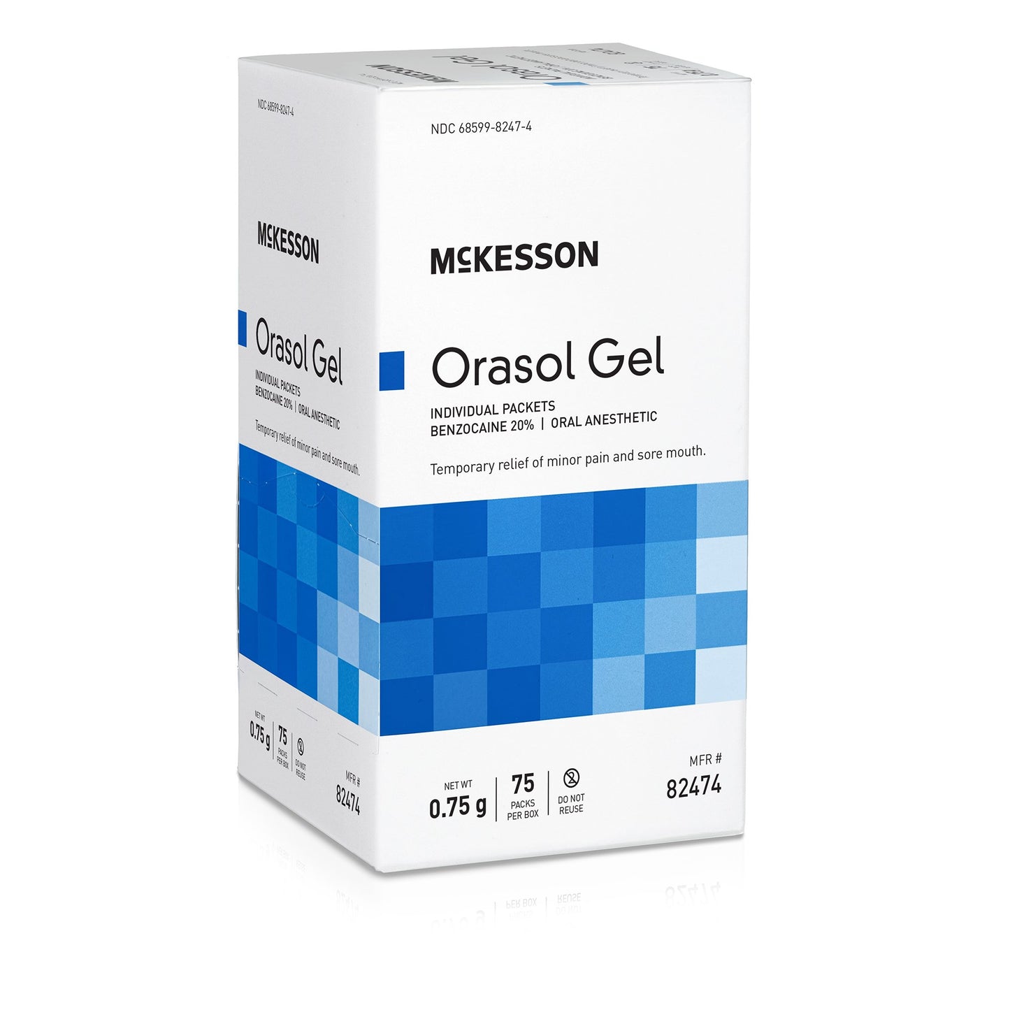 ORASOL, GEL 20% BENZOL 0.9GM (75/BX)