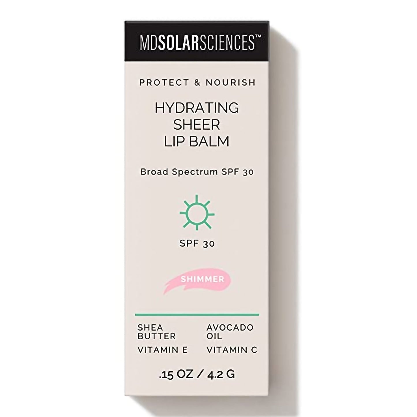 BALM, LIP SPF 30 HYDRATING SHEER SHIMMER 0.15 (6/PK 8PK/CS)