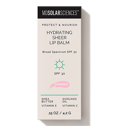 BALM, LIP SPF 30 HYDRATING SHEER SHIMMER 0.15 (6/PK 8PK/CS)