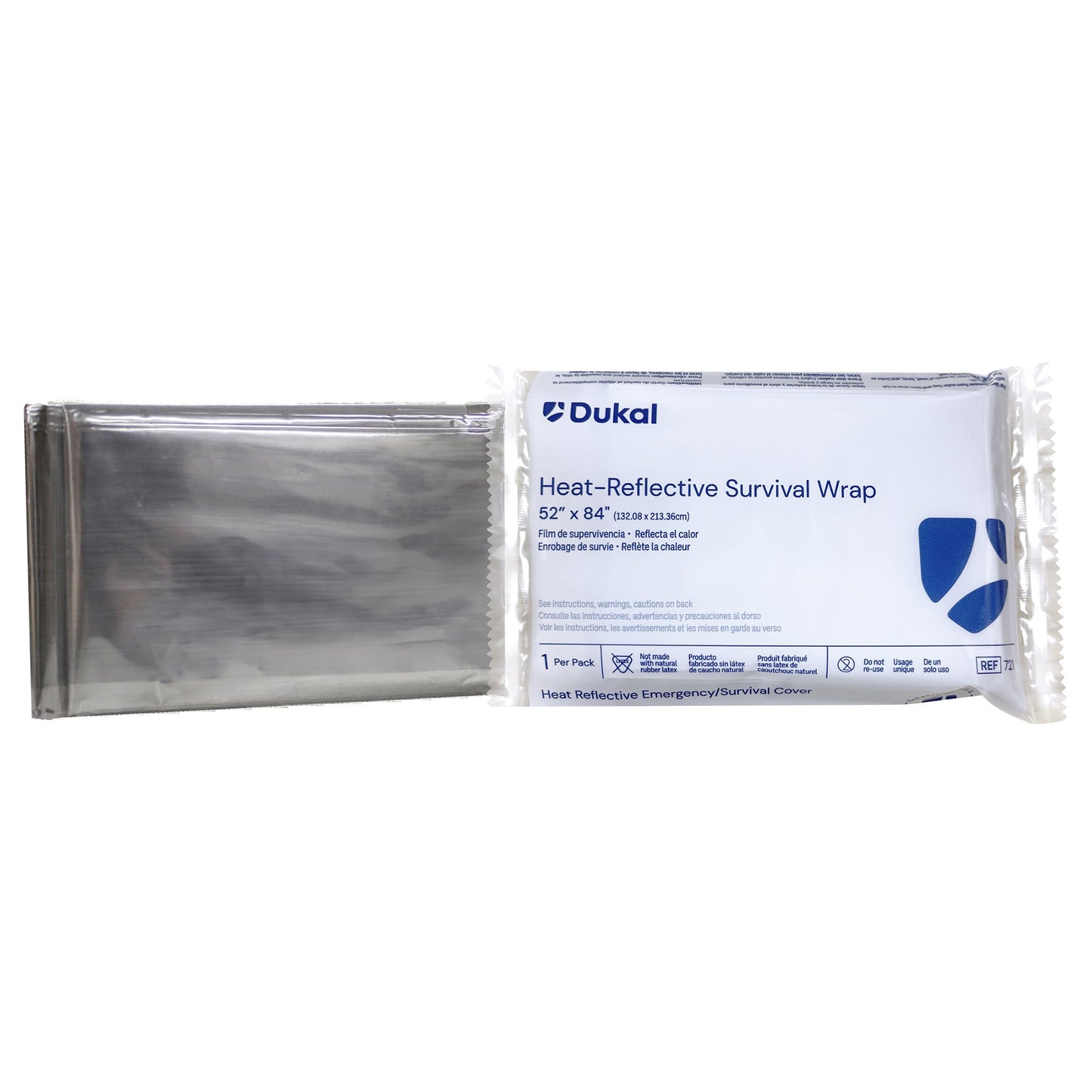 Dukal Survival Wrap, 52 x 84 Inch