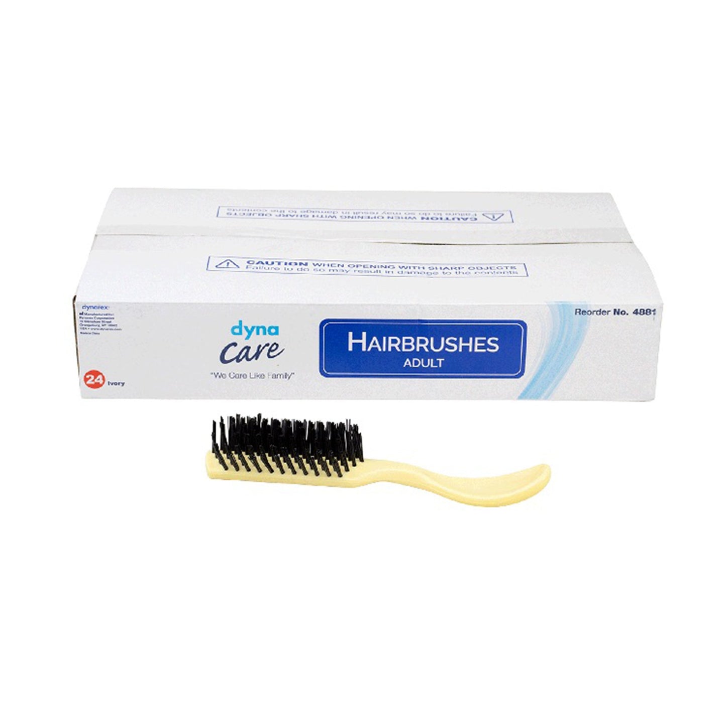 dynarex® Nylon Bristle Hairbrush