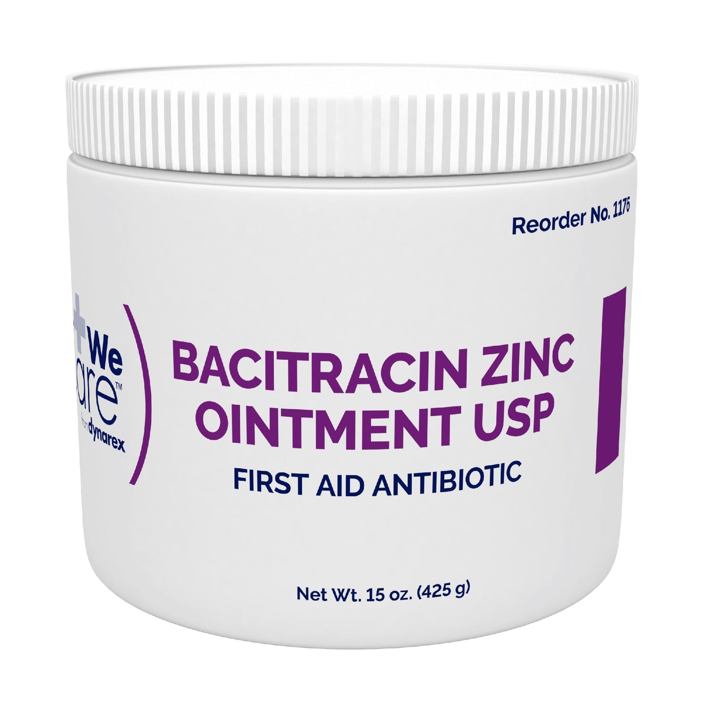 BACITRACIN+ZINC, OINT JAR 15OZ(12/CS)