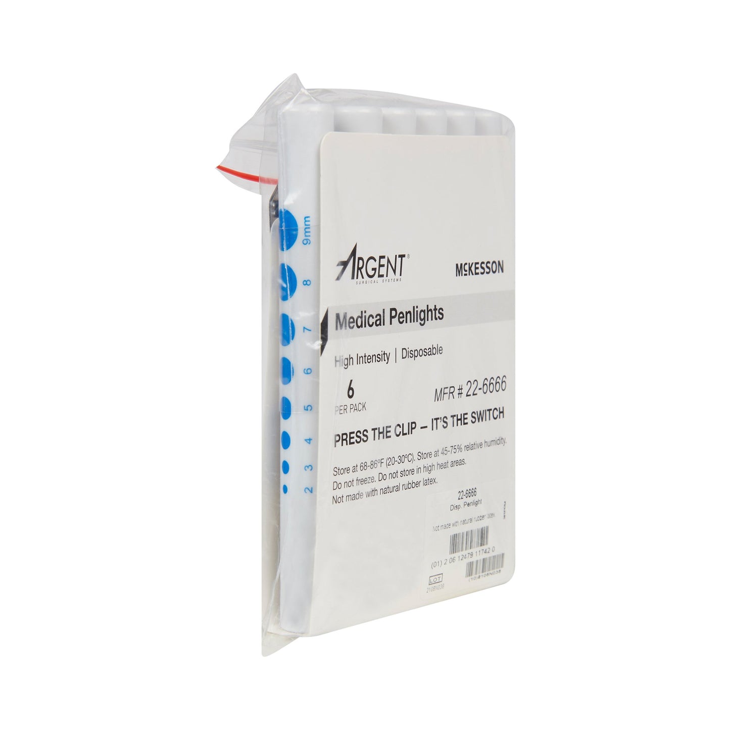 PENLIGHT, W/PUPIL GAUGE DISP (6/PK)