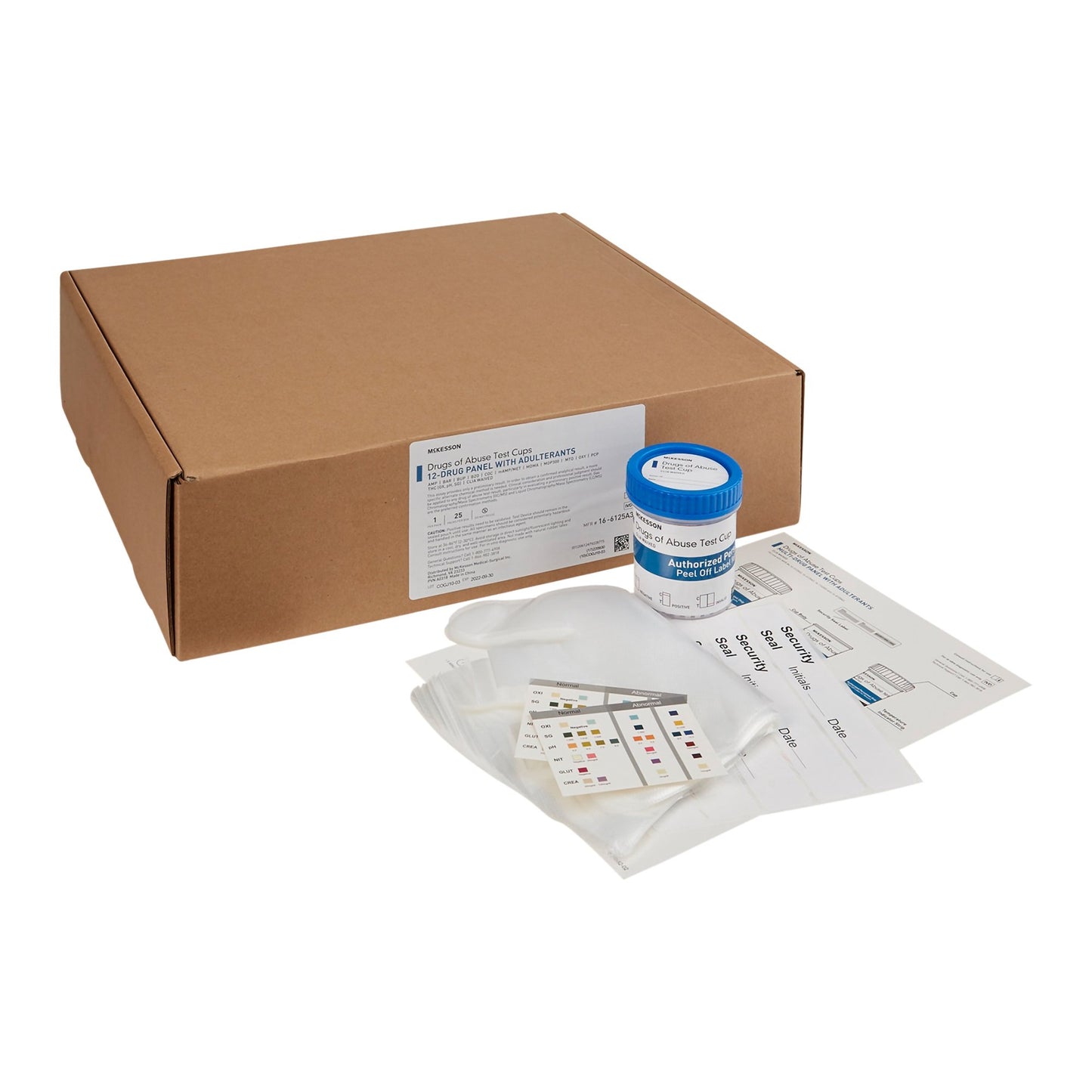 Drugs of Abuse Test Kit McKesson with detection for BAR and PCP