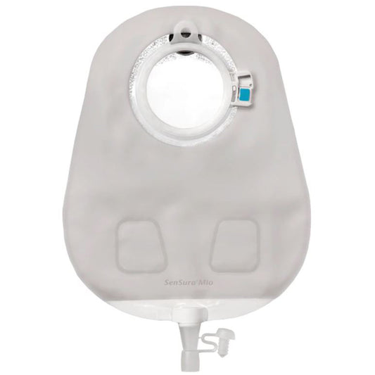 SenSura® Mio Click Two-Piece Drainable Opaque Urostomy Pouch, Maxi Length, 50 mm Stoma