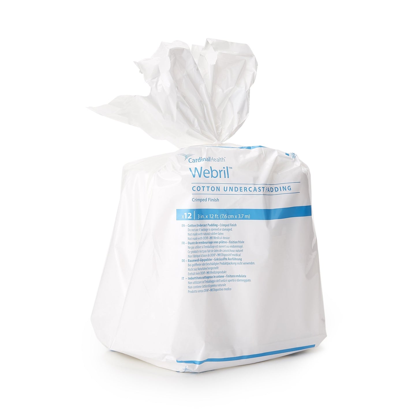 Webril Undercast Cotton Cast Padding, Nonsterile, 6 Inch x 4 Yard
