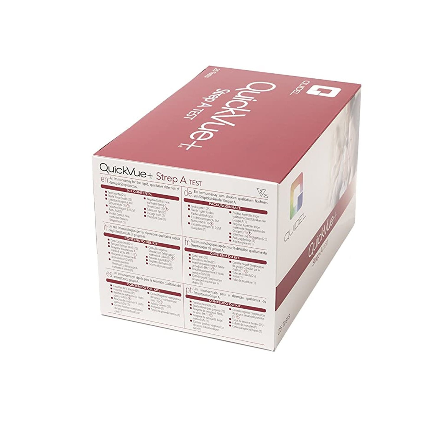 TEST KIT, QUICKVUE+STREP A MODCOMPLEX (25/KT)