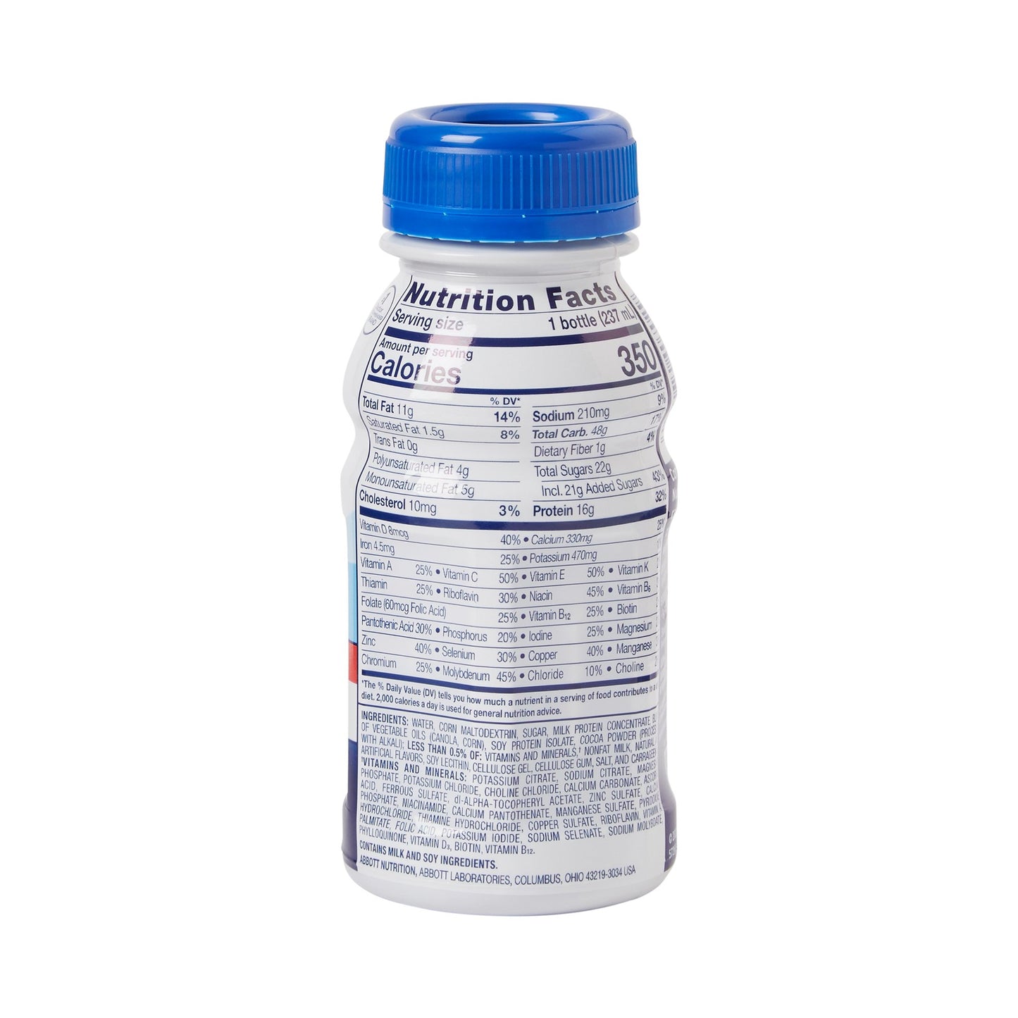 Oral Supplement Ensure Plus Nutrition Shake Milk Chocolate Flavor Liquid 8 oz. Bottle