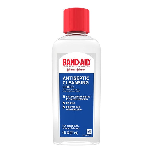 BAND-AID, LIQ CLEANSING ANTISEPTIC 6OZ