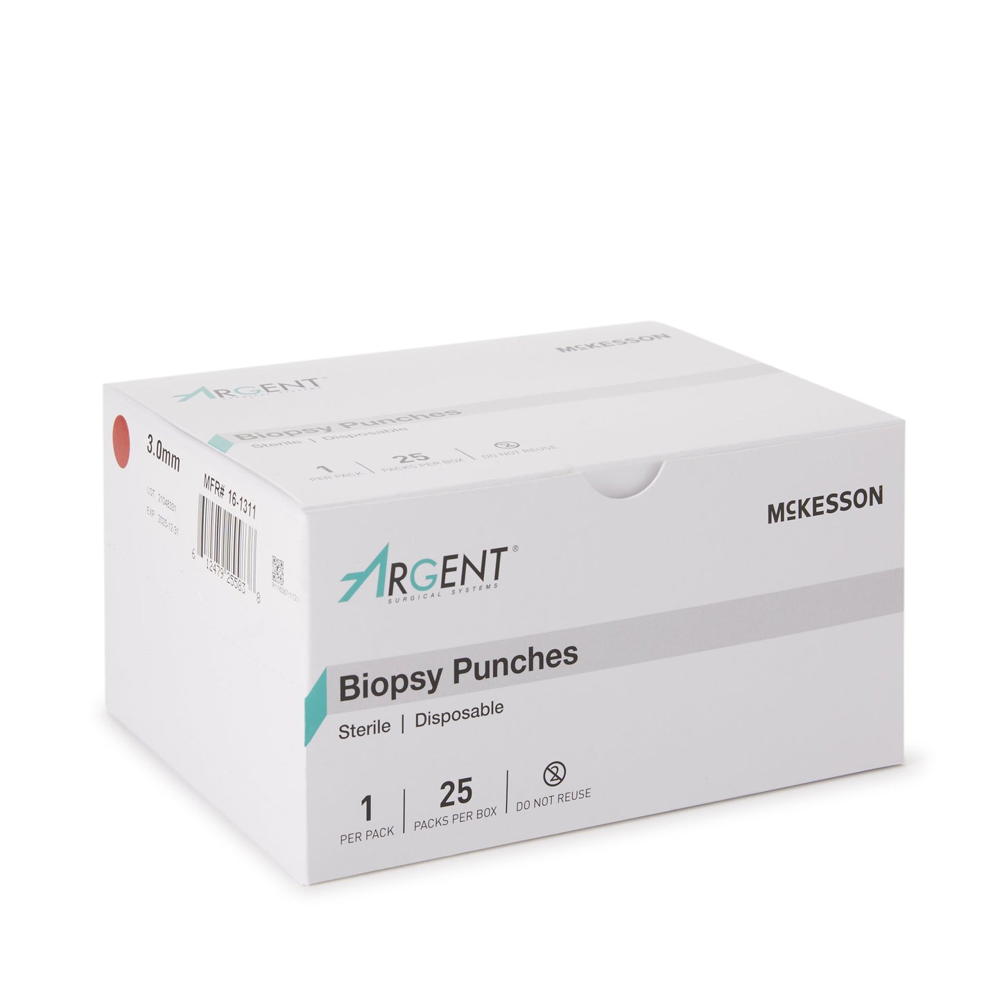 PUNCH, BIOPSY DISP STR 3MM (25BX 4BX/CS)