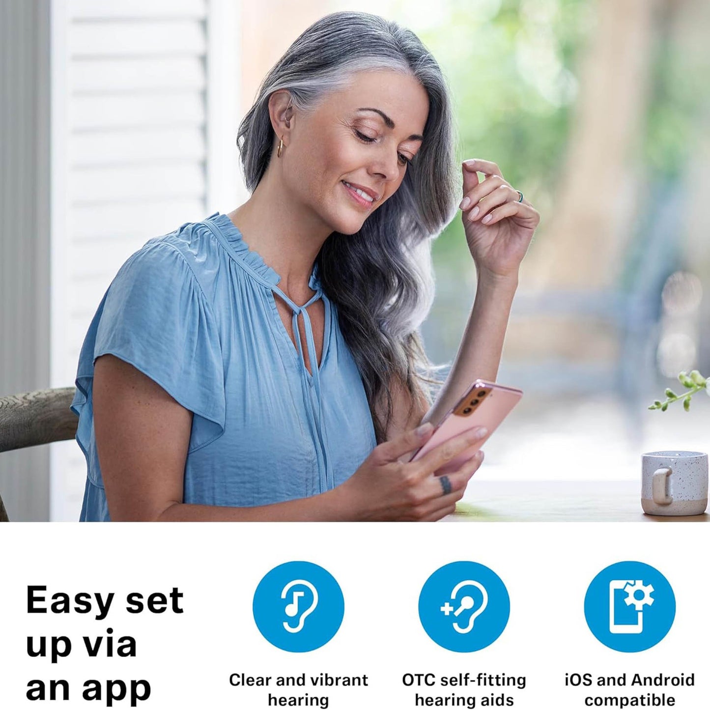 AID, HEARING SENNHEISER OTC ALL-DAY CLR (1PR/BX 6BX/CS)