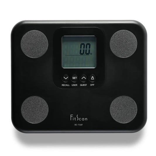 Tanita BC-730F FitScan Full Body Composition Monitor Black