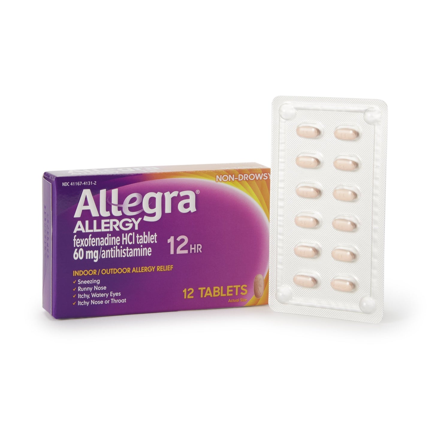 ALLEGRA 12HR, TAB 60MG ADLT (12/BX)