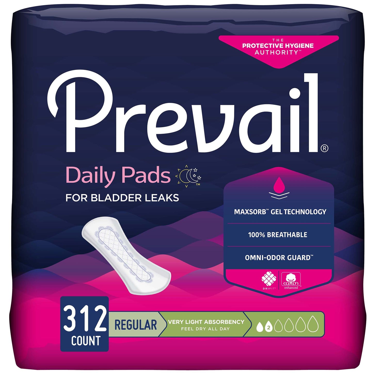 PAD, PREVAIL VERY LIGHT (26/BG12BG/CS)