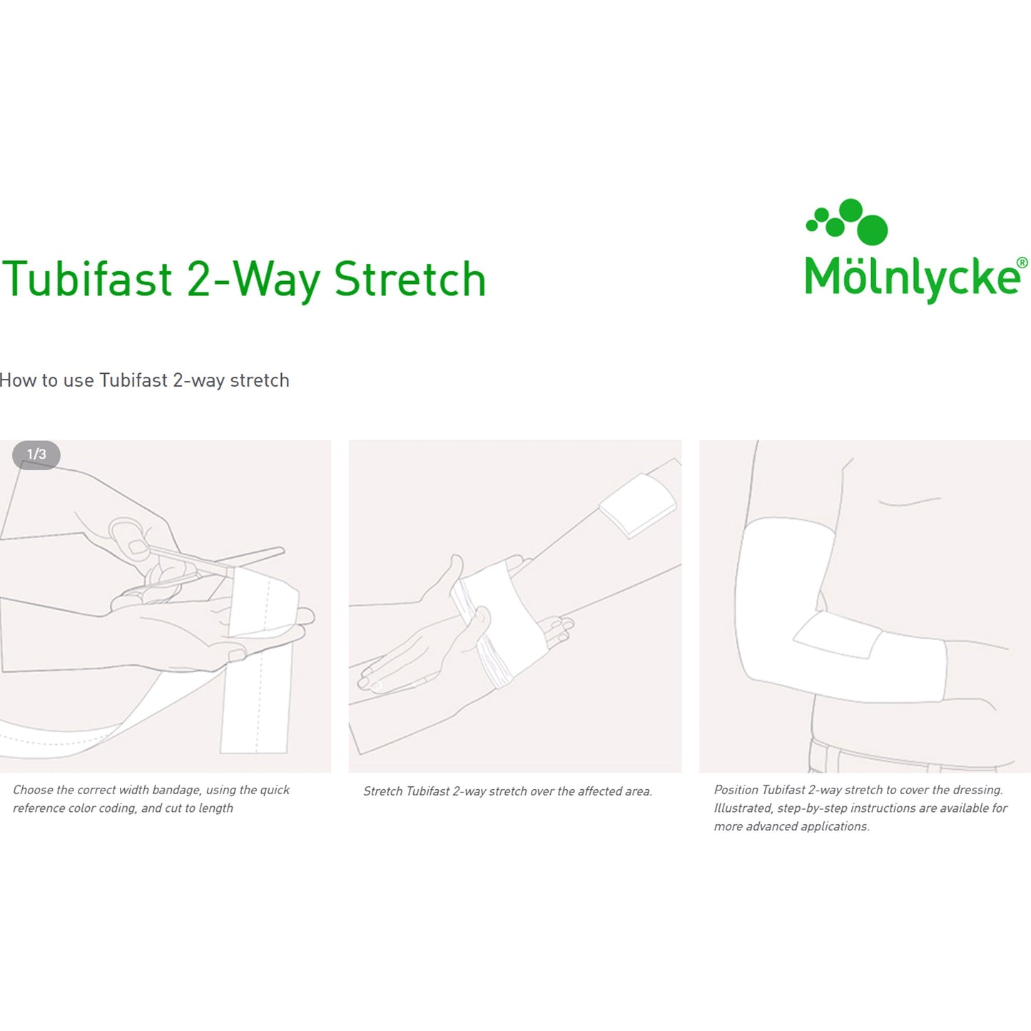 BANDAGE, TUBEIFAST RED SM 1 1/2"X33'