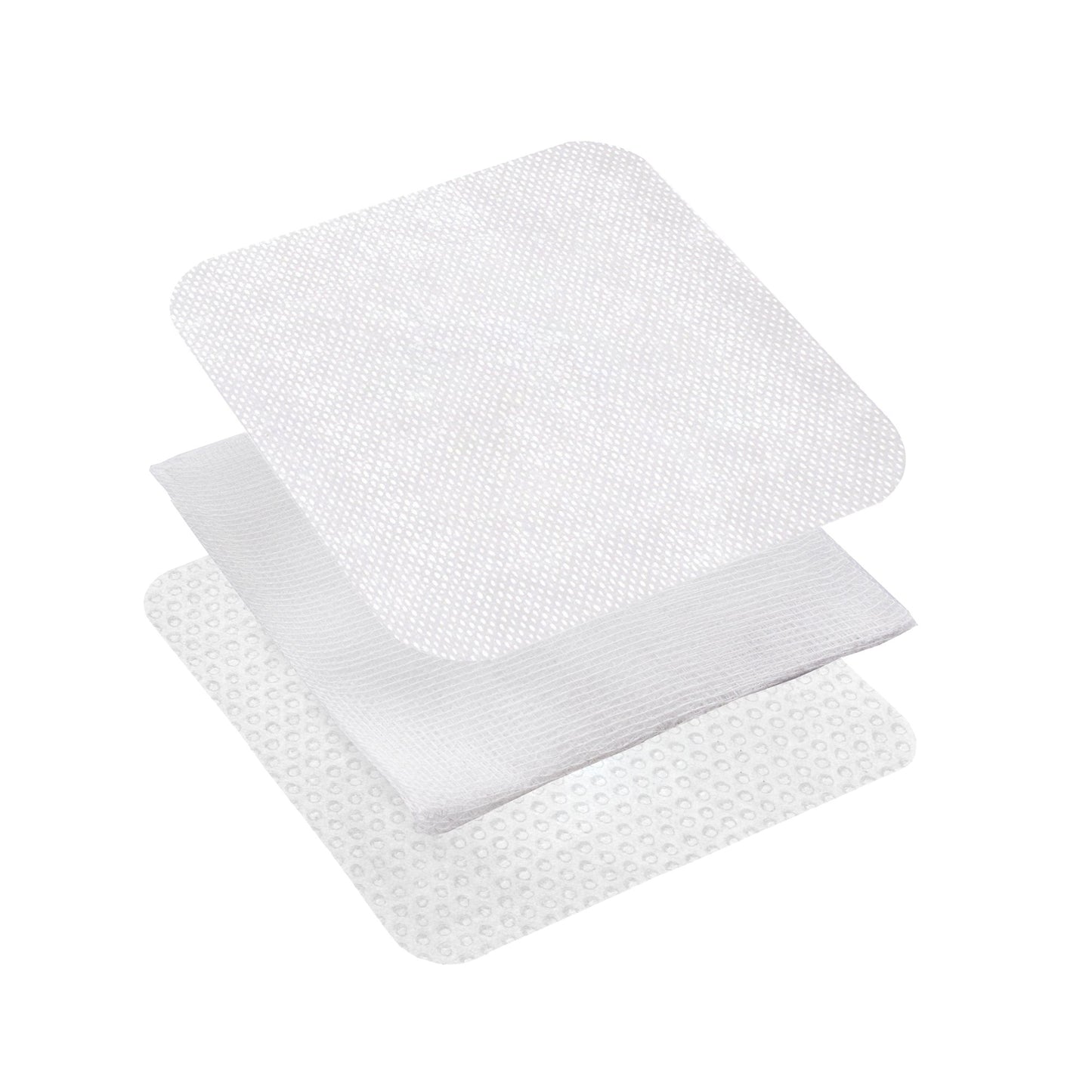 ComfortGauze™ Island Dressing with Silicone Border, 4 x 4 Inch