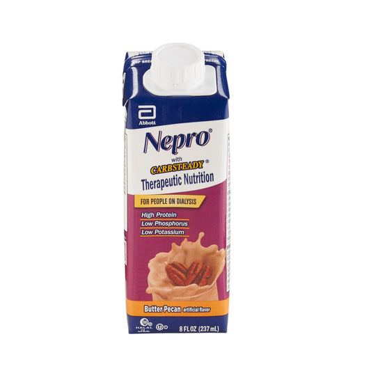 Oral Supplement Nepro with Carbsteady Butter Pecan Flavor Liquid 8 oz. Reclosable Carton