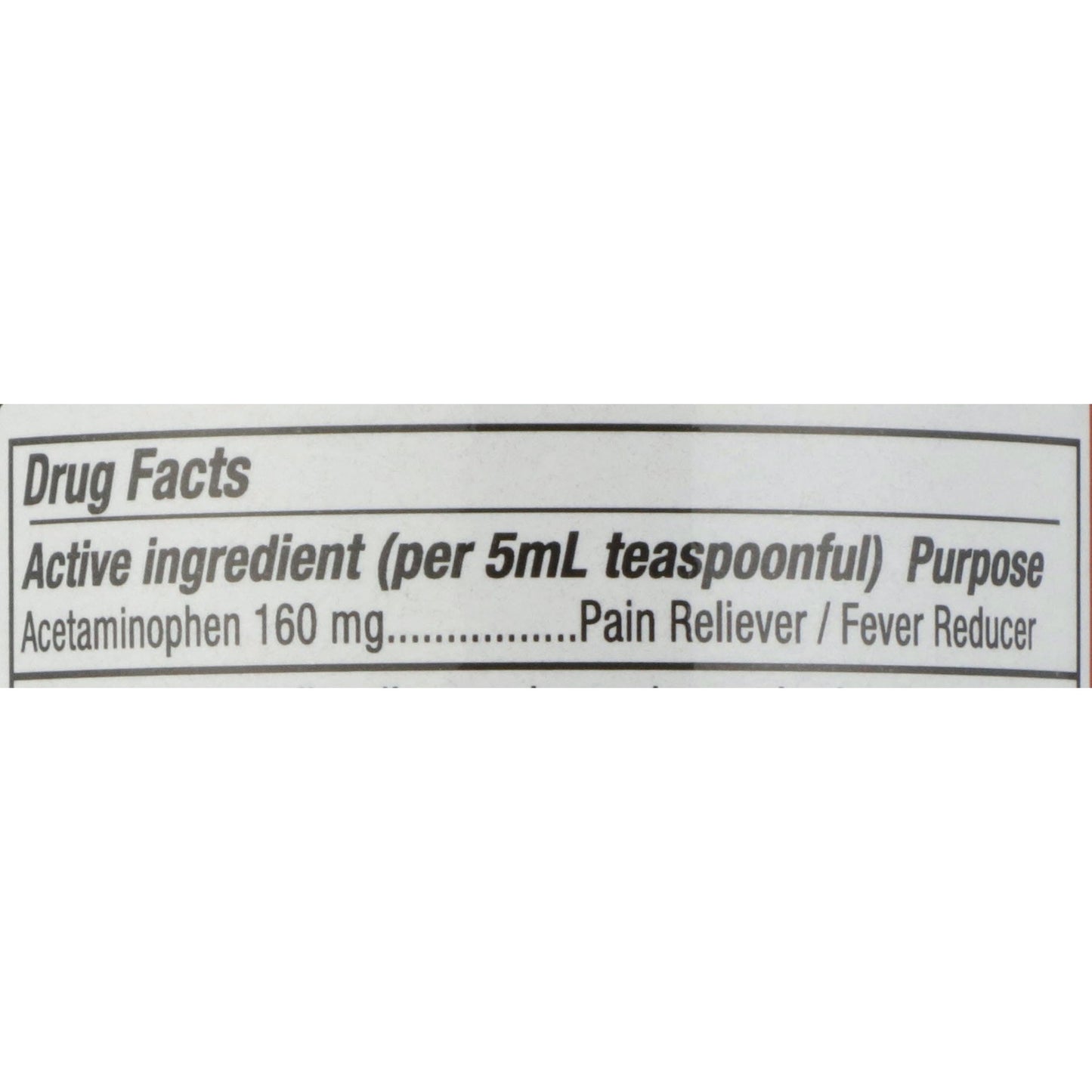 ACETAMINOPHEN LIQ 160MG/5ML CHERRY ELX AF 16OZ 12/CS