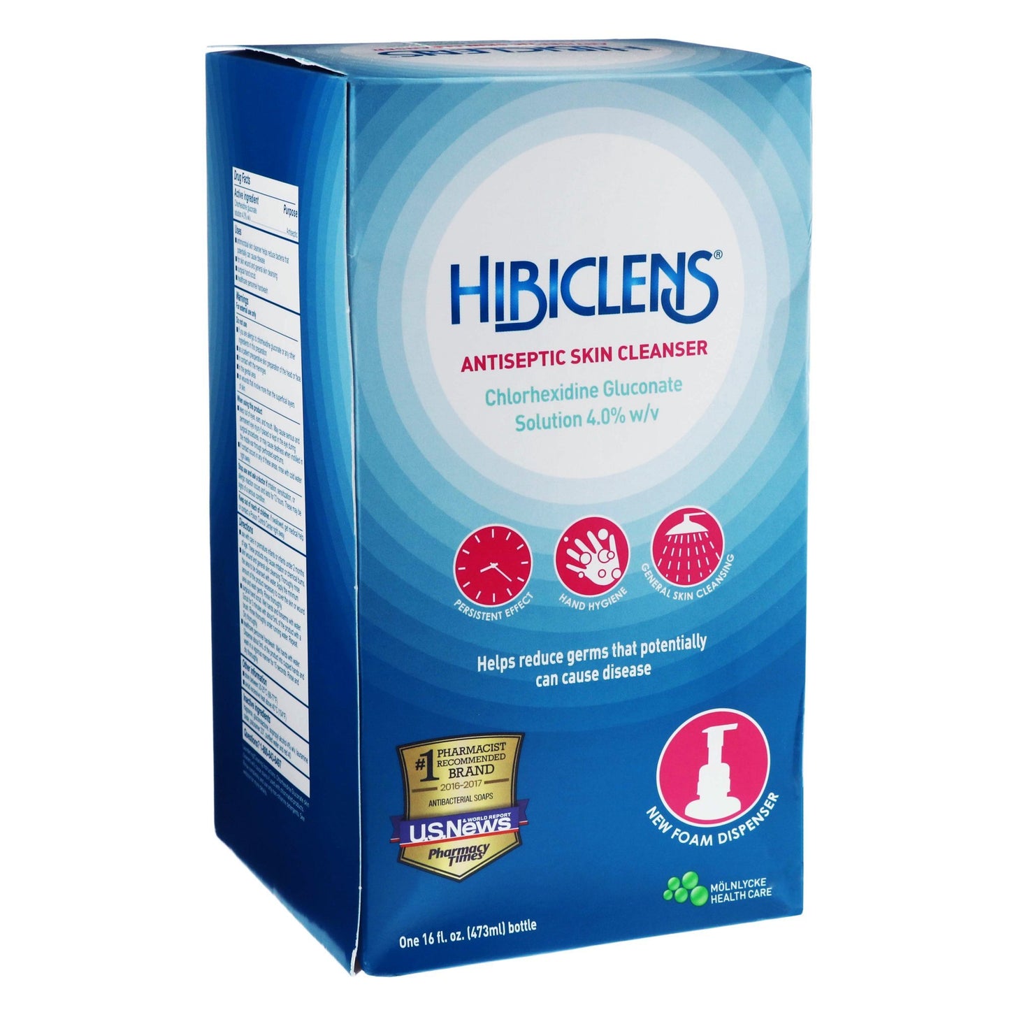 CLEANSER, HIBICLENS 4% CHG SCRUB 16OZ