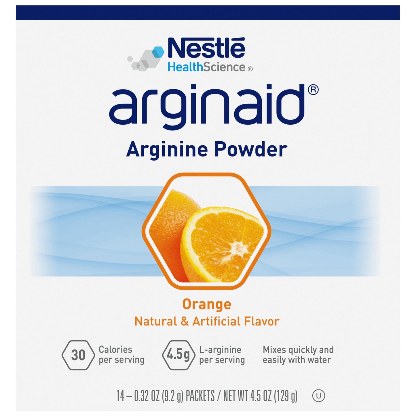 ARGINAID, NUTRITION PDR ORG 32OZ (14/BX 4BX/CS)
