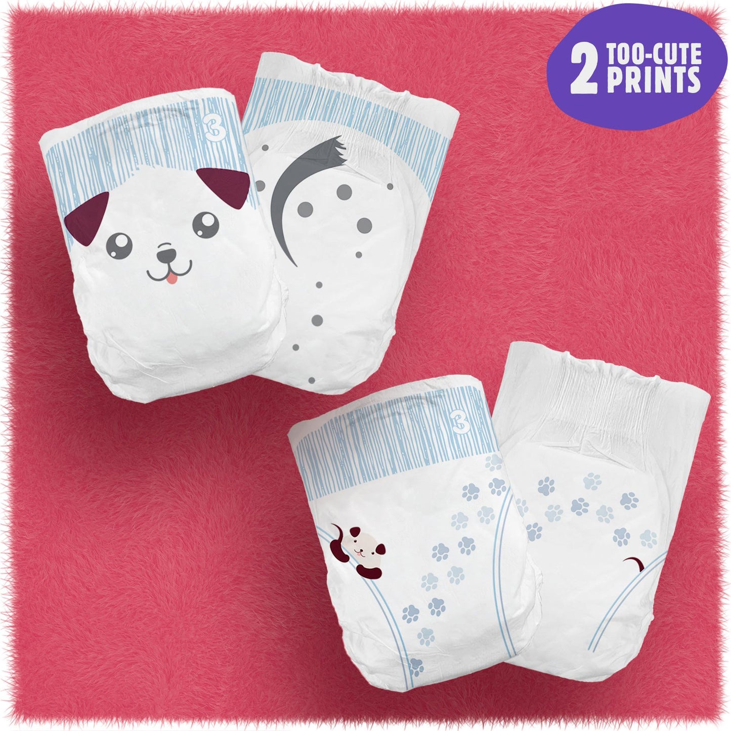 DIAPER, BABY CUTIES SZ3 (36/PK4PK/CS)