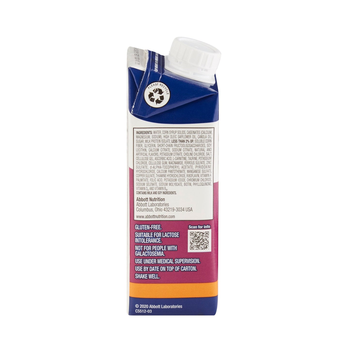 Oral Supplement Nepro with Carbsteady Butter Pecan Flavor Liquid 8 oz. Reclosable Carton