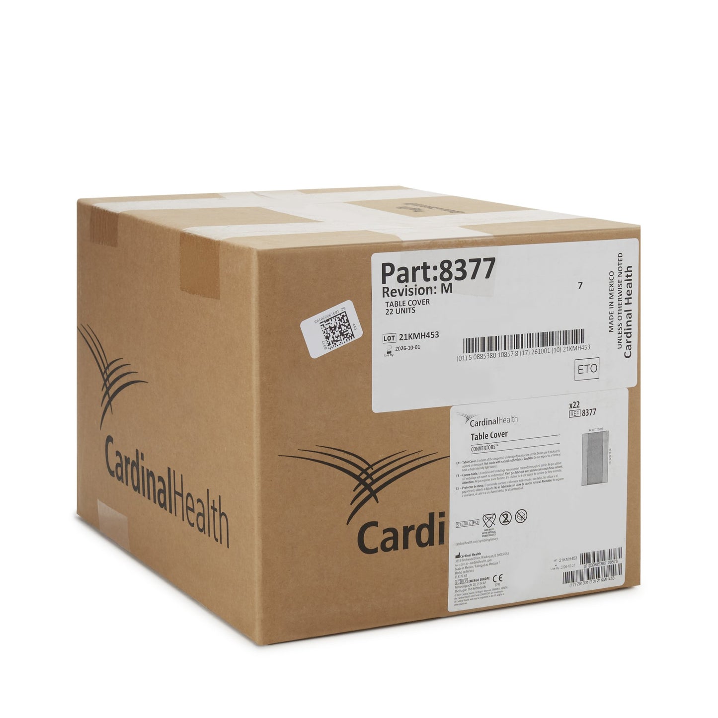 COVER, TABLE 44"X90" (22/CS) 8377C