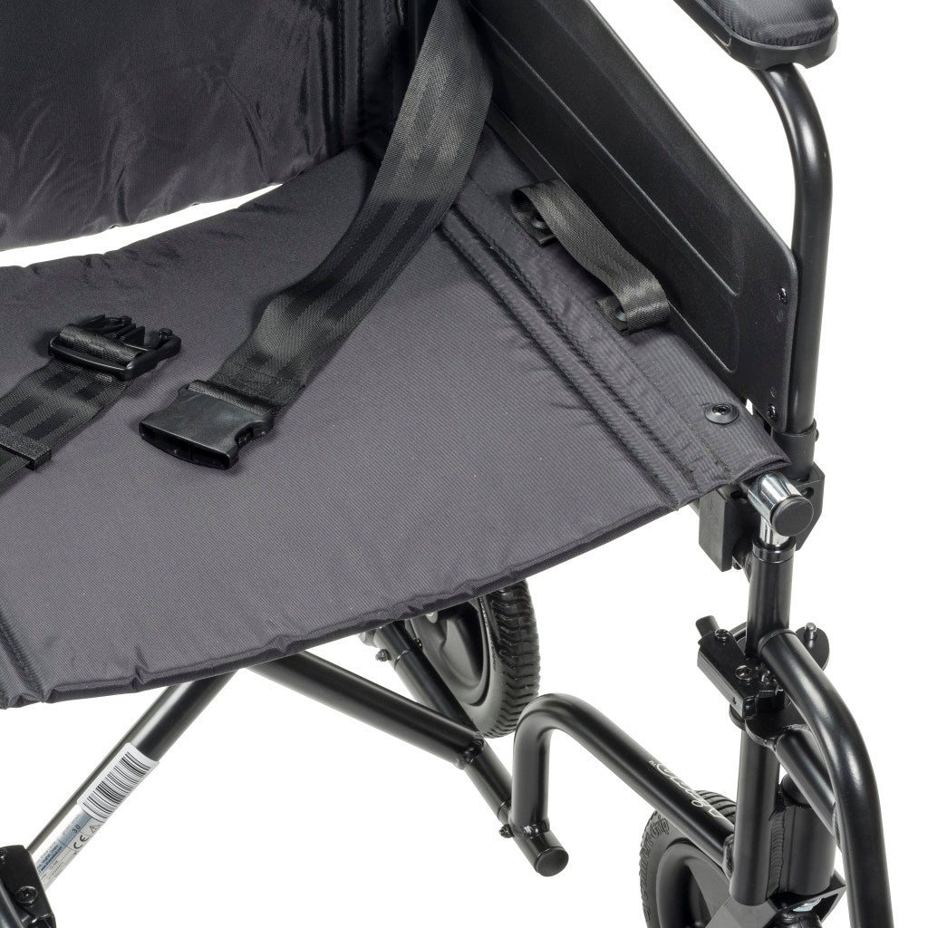 Drive Medical Airgo Comfort-Plus Lightweight Transport Chair 300 lbs