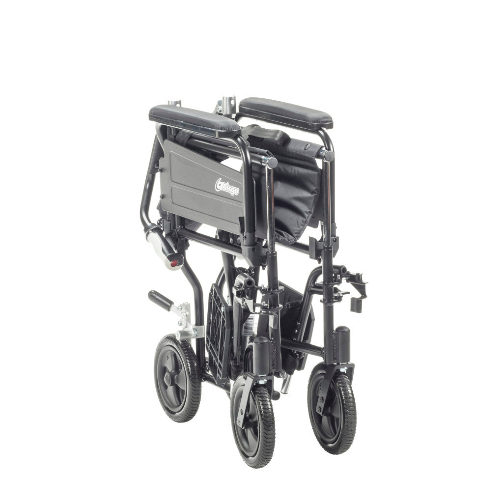 Drive Medical Airgo Comfort-Plus Lightweight Transport Chair 300 lbs