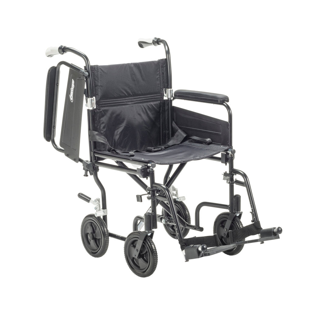 Drive Medical Airgo Comfort-Plus Lightweight Transport Chair 300 lbs