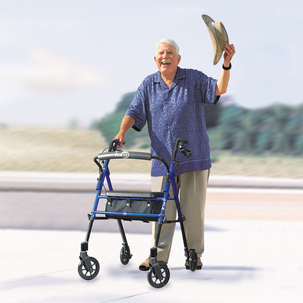 Drive Medical Hugo FIT6 Rollator Blue