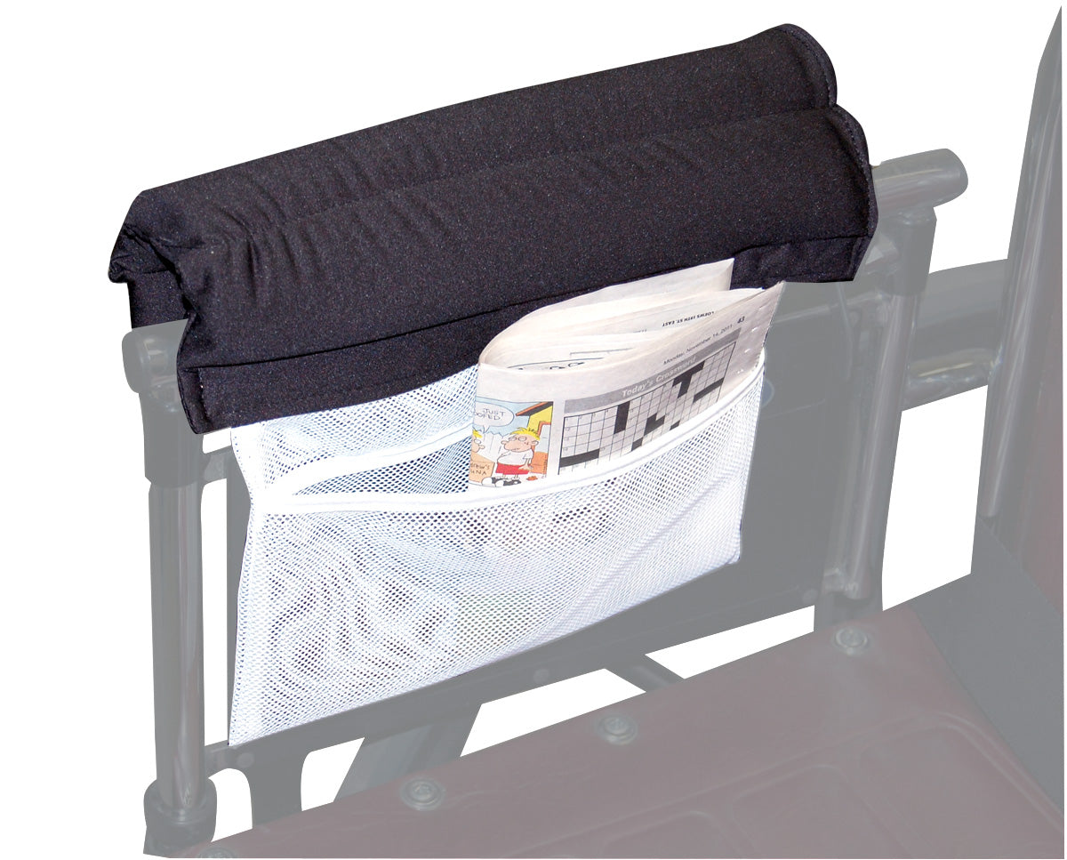 Skil-Care Armrest Wheelchair Cushion w/Storage Pouch
