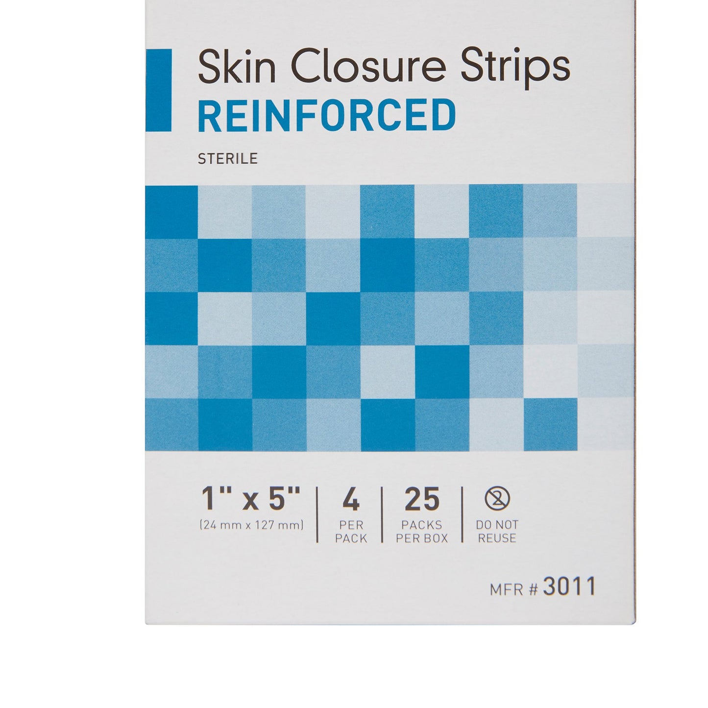 CLOSURE, SKIN REINF LF 1X5" (4/PK 25PK/BX 4BX/CS)