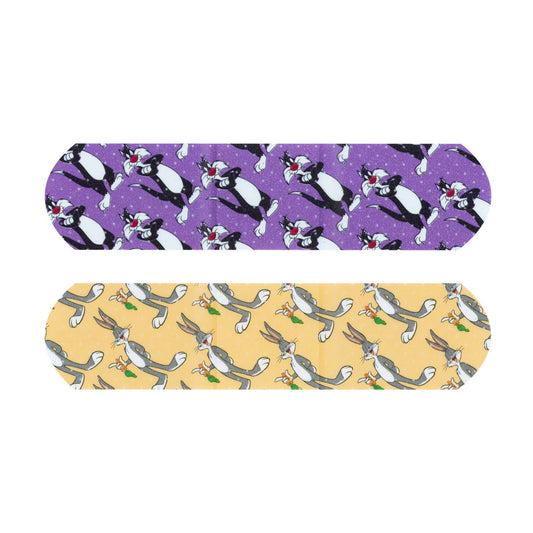 Looney Tunes™ Stat Strip® Bugs Bunny /Sylvester Adhesive Strip, ¾ x 3 Inch