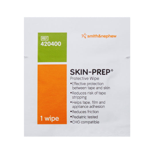 WIPE, SKIN PREP PROT DRSNG (50/BX)