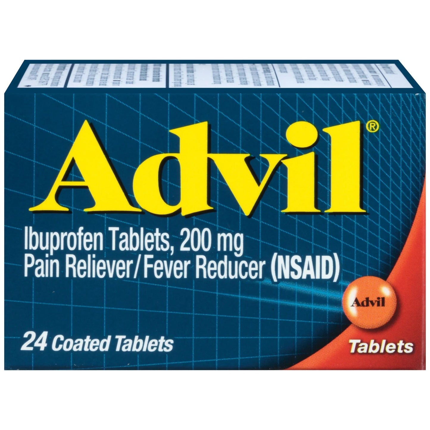 ADVIL, TAB 200MG (24/BT) 9WYETH