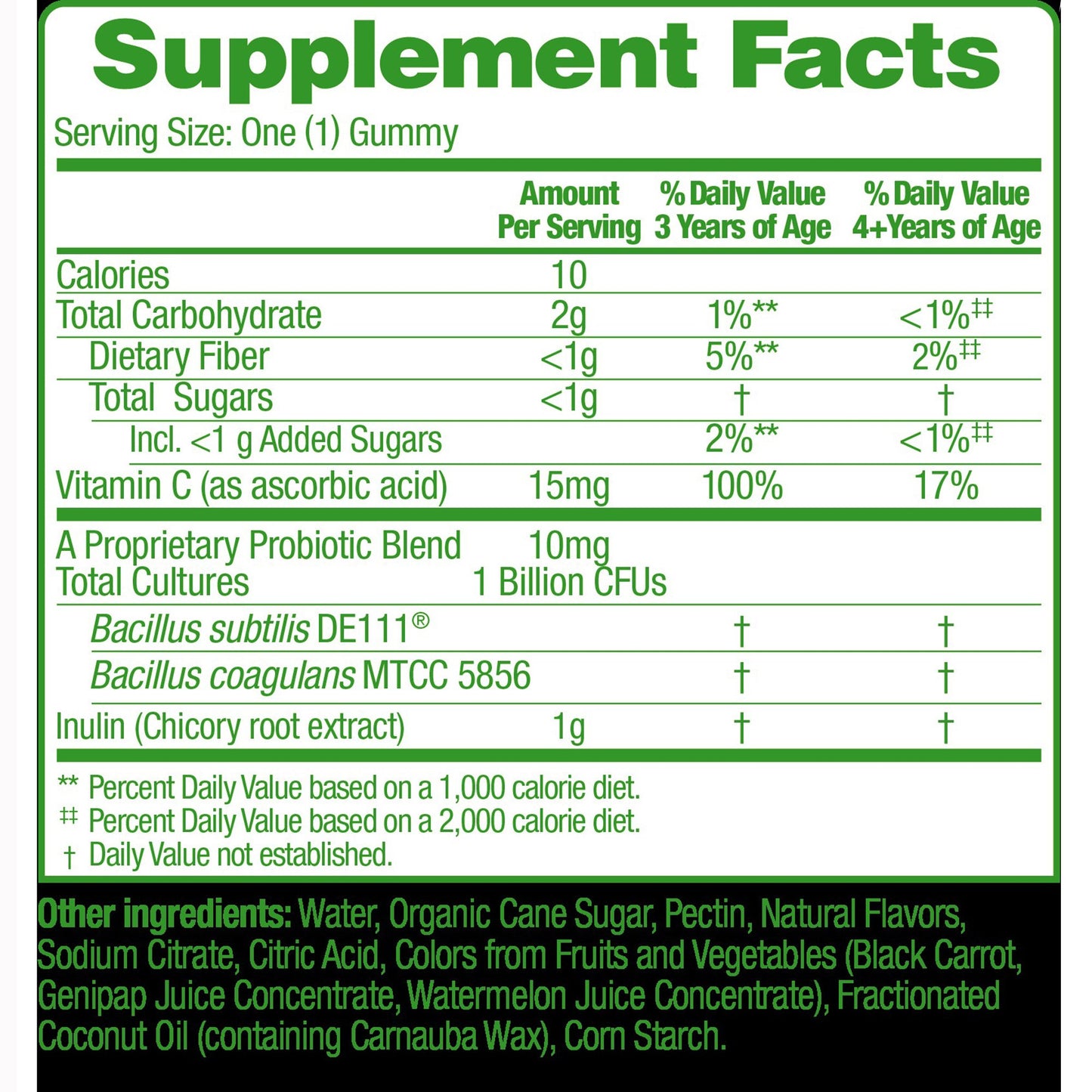SUPPLEMENT, GUMMY CULTURELLE PRO+PRE KID (30/BT 24BT/CS)