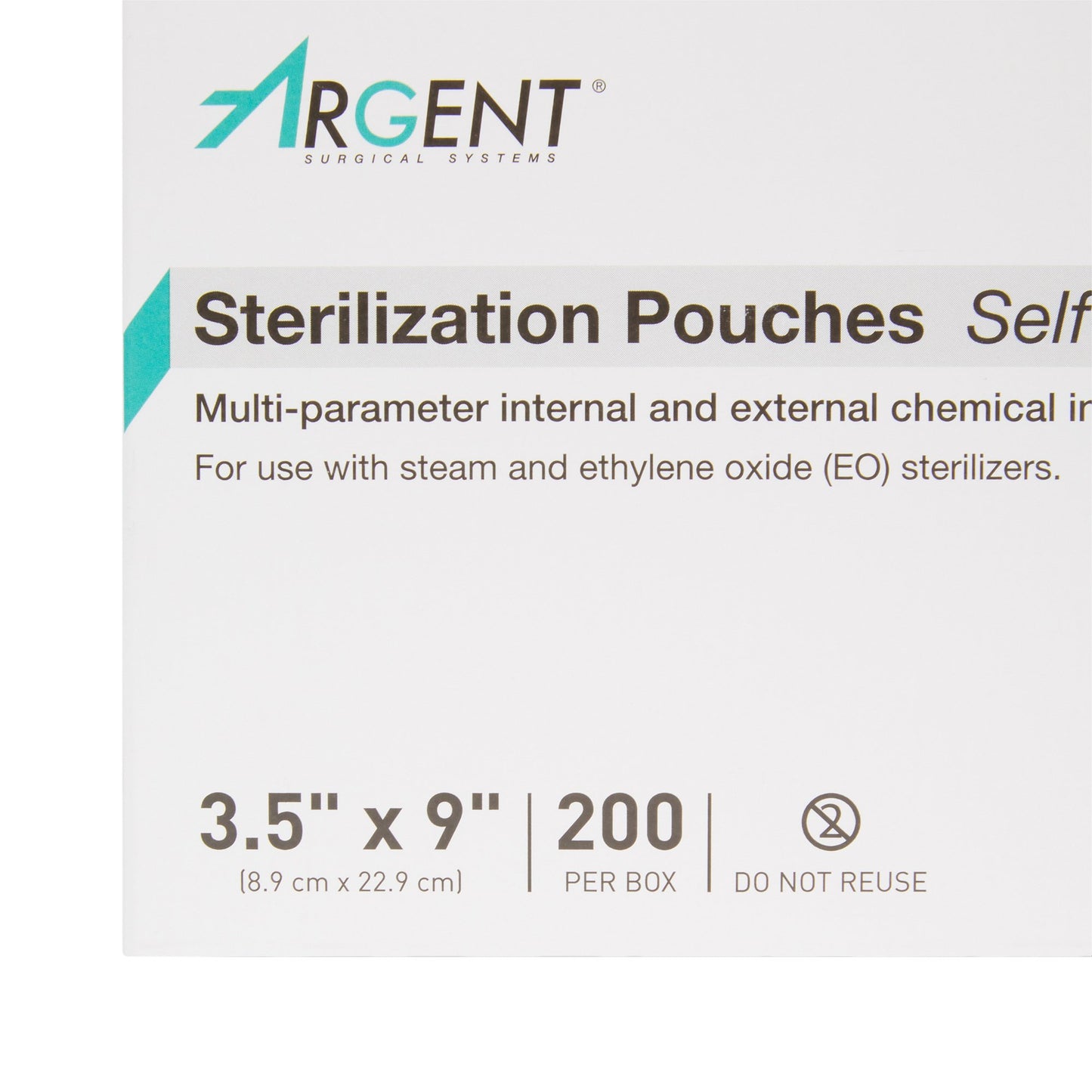 McKesson Argent® Sure-Check® Sterilization Pouch, 3.5 x 9 Inch