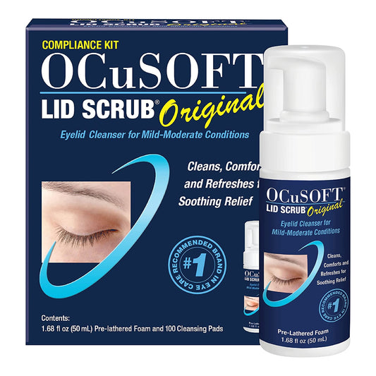 OCuSOFT® Lid Scrub® Eyelid Cleanser Kit