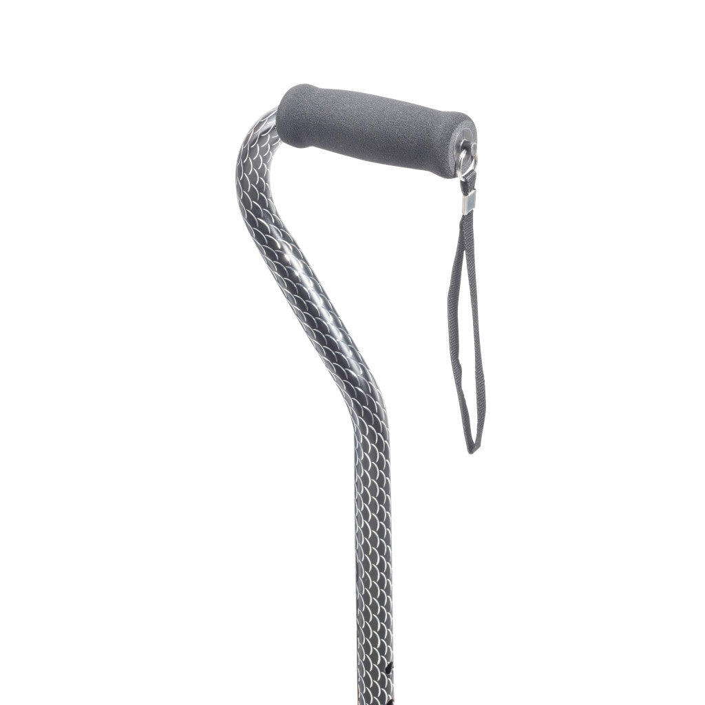 Drive Medical Airgo Aluminum Etched Offset Cane