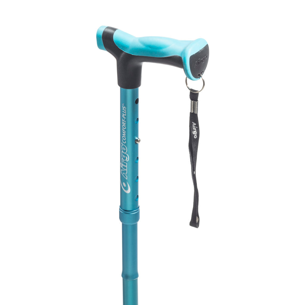 Airgo Comfort-Plus Derby Handle Aluminum Cane