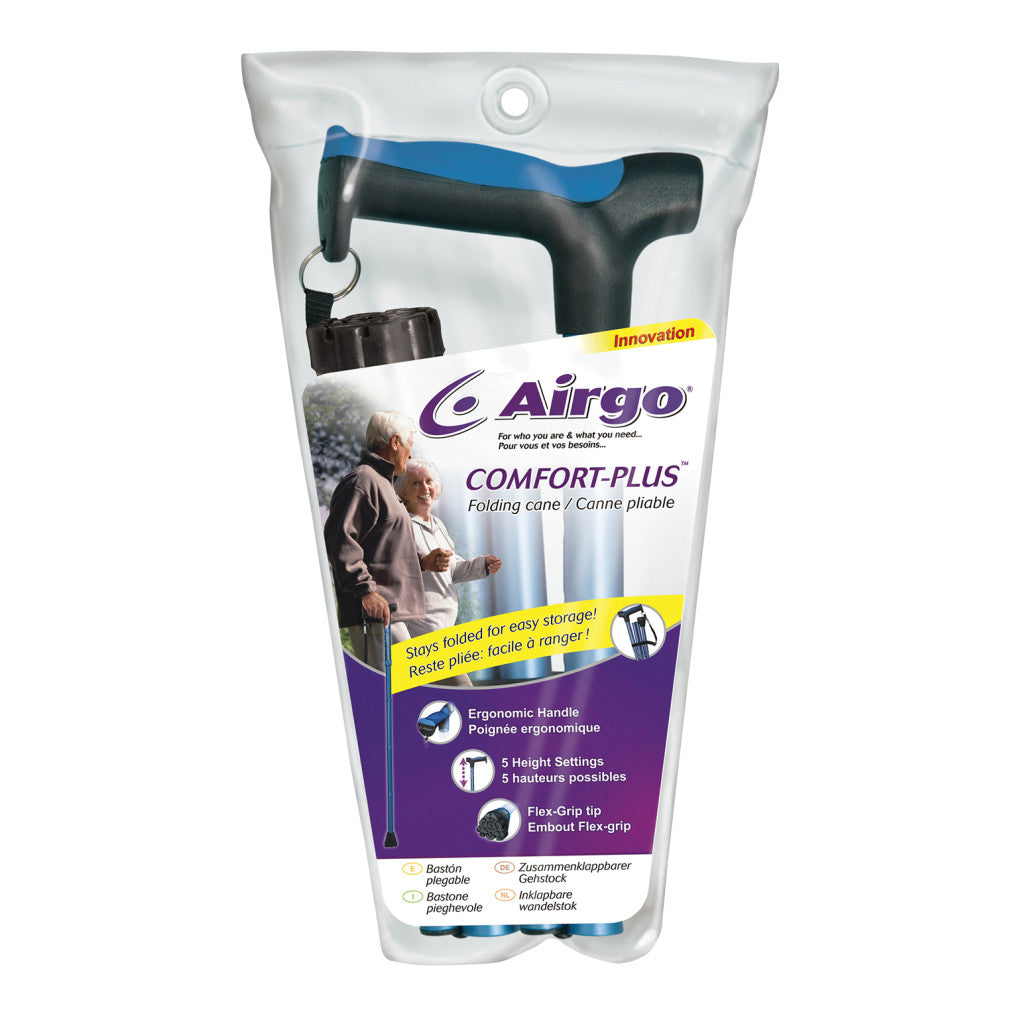 Drive Medical Airgo Comfort-Plus Folding Cane