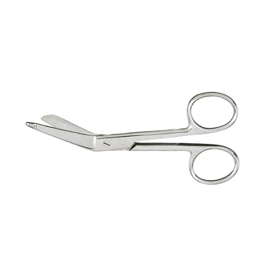 Lister Bandage Scissors, Angled, Blunt Tip, 5.5 Inches Long