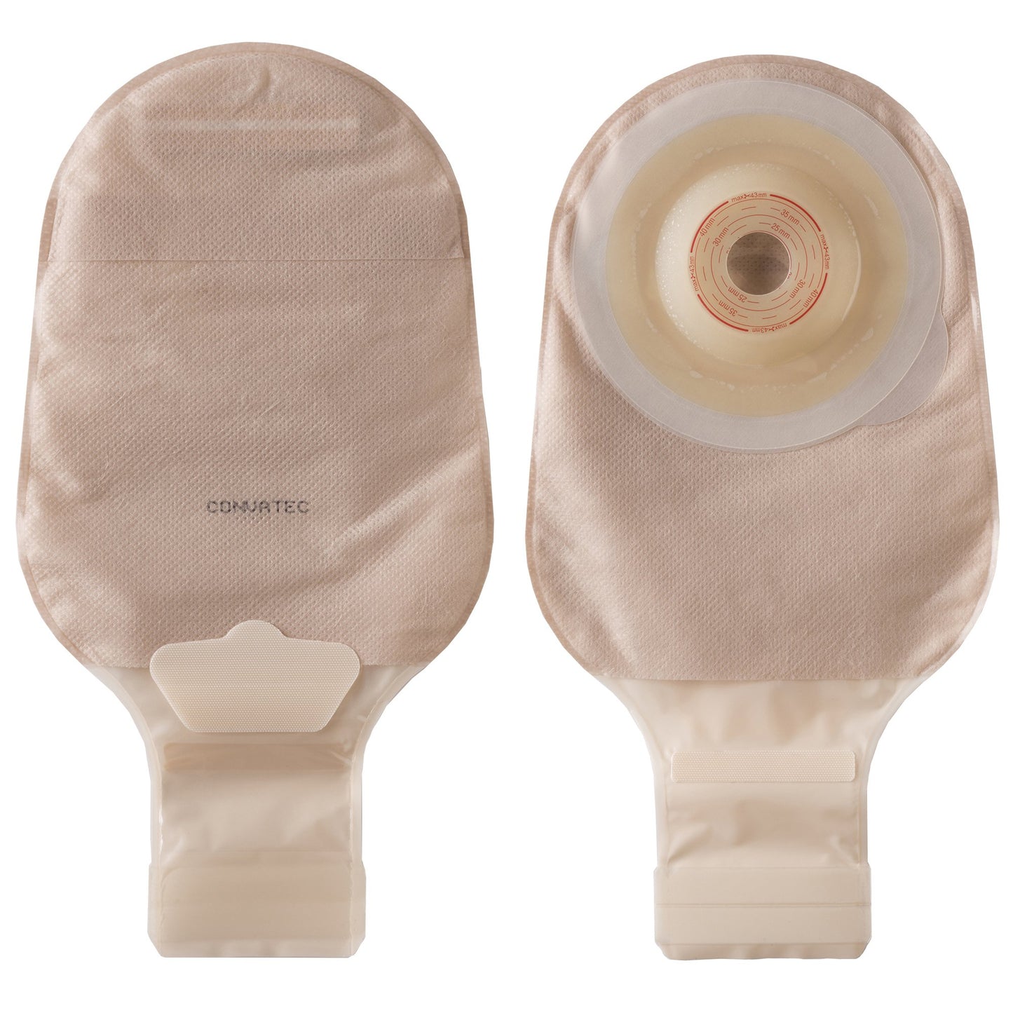 Esteem™+ Flex One-Piece Opaque Ostomy Pouch, Cut to Fit Stomas 20 – 35mm