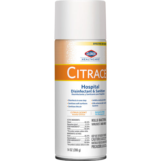 GERMICIDE/DEODORIZER, CITRACE HOSP 14OZ