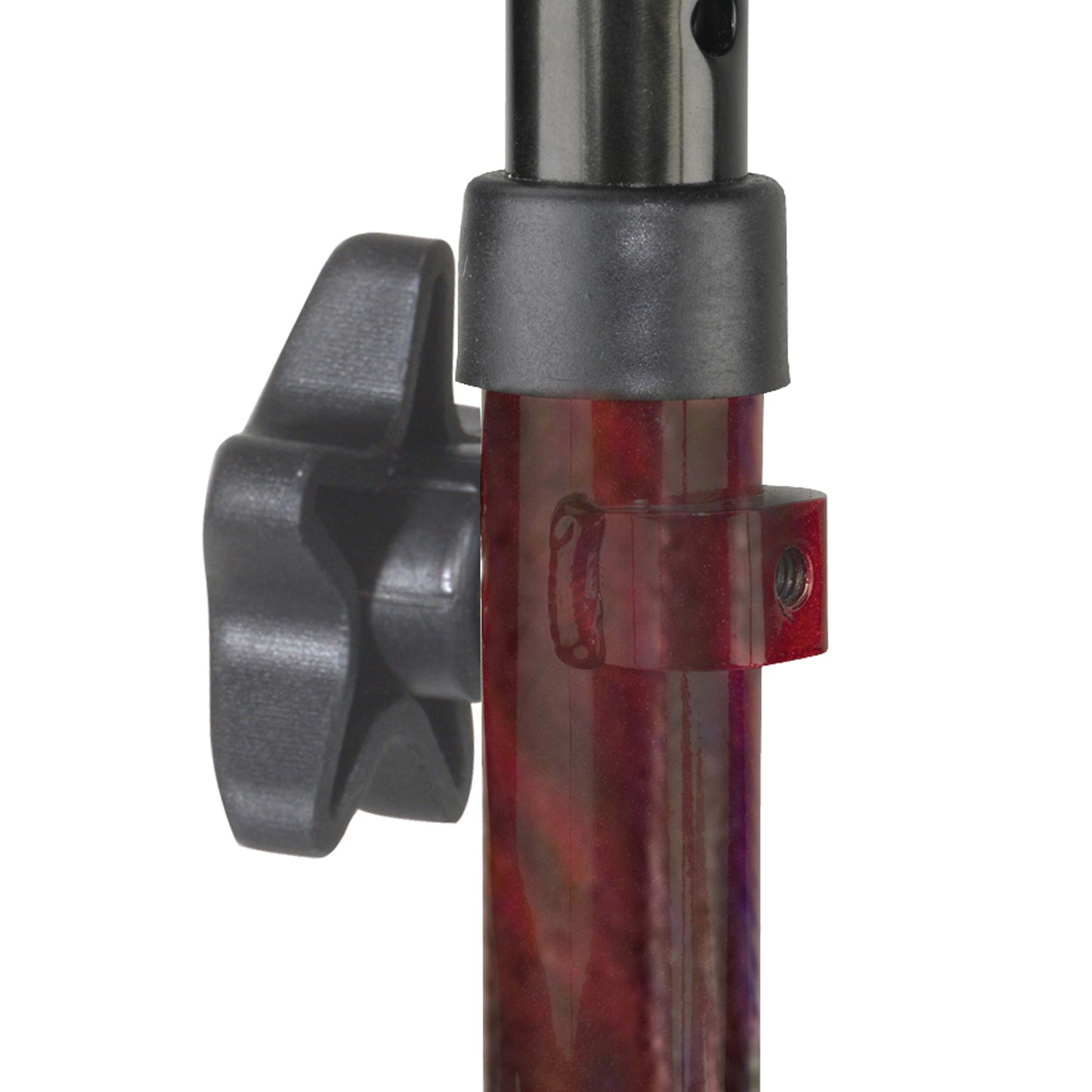 WALKER, ROLLATOR 3WHEEL ALUM WBASKET/TRAY/POUCH RED