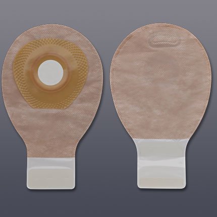 Premier™ One-Piece Beige Ostomy Pouch, 7 Inch Length, Mini, 1-3/16 Inch Stoma