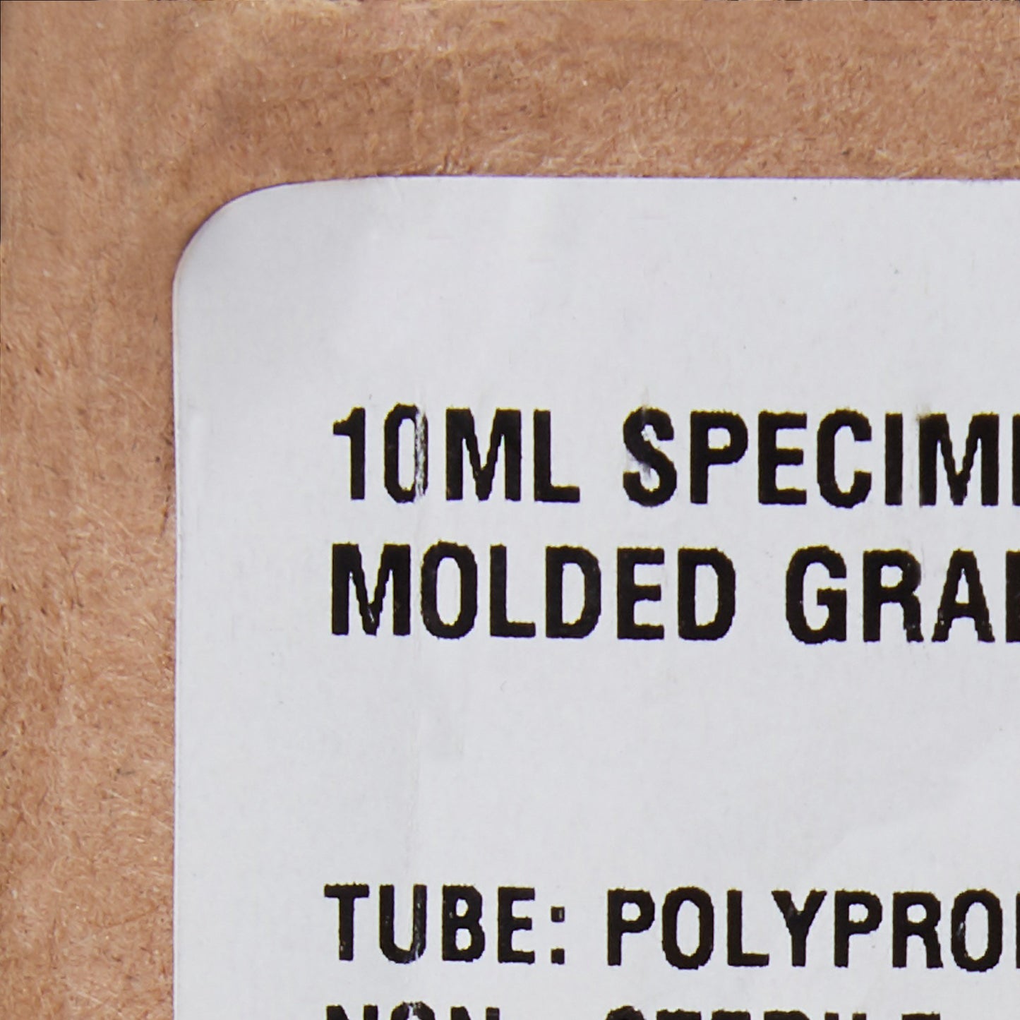 TUBE, TEST W/CAP TRANSPORT N/S 10ML (1000/CS)