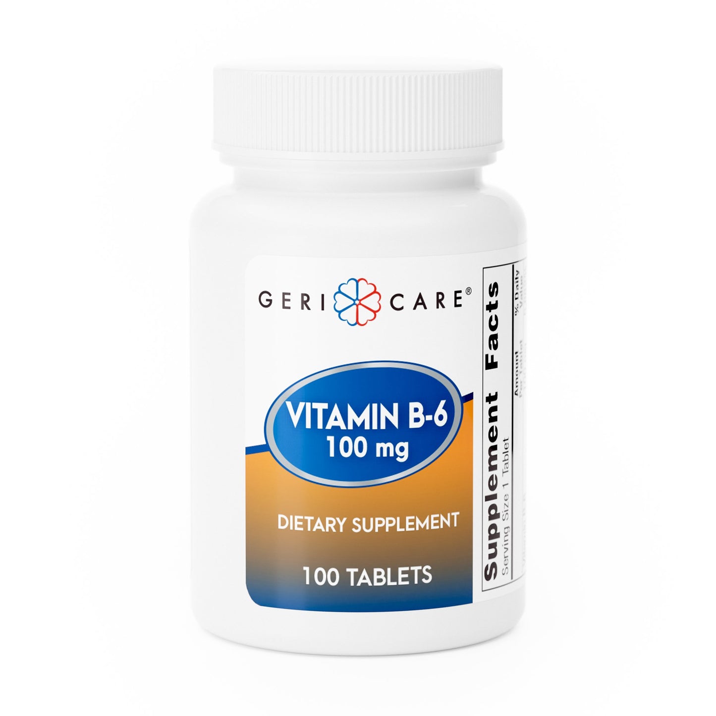 VITAMIN B-6, TAB 100MG (100/BT12BT/CS)